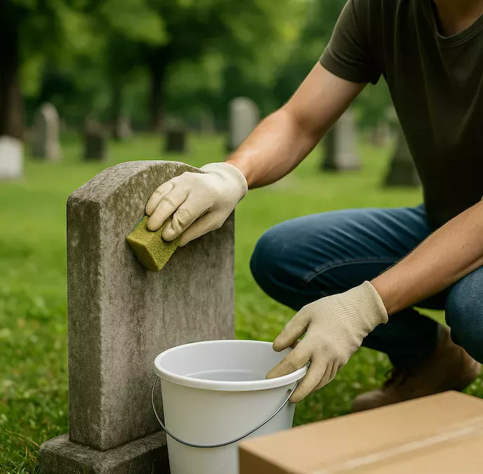Rengöring av gravsten – skonsamma metoder som bevarar minnet
